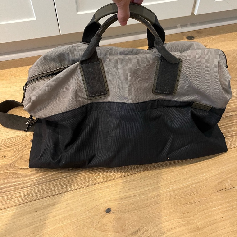 Skagen Black and Tan Travel Bag